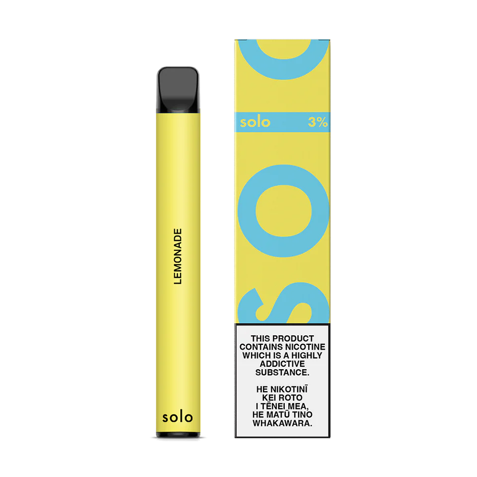 SOLO Single-Use Disposable Vape - Lemon 2%