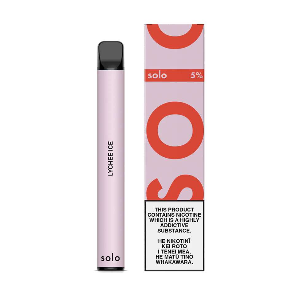 SOLO Single-Use Disposable Vape - Lychee Mint 2%
