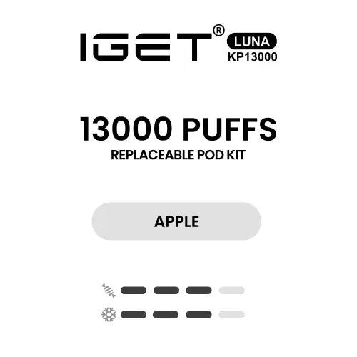 IGET Luna 13000puffs- Kit