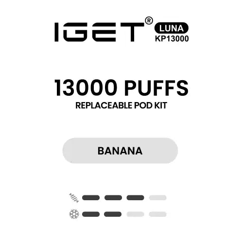 IGET Luna 13000puffs- Kit