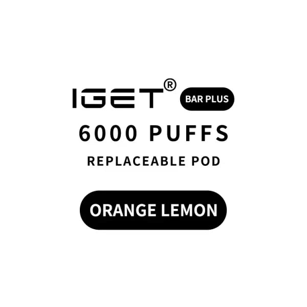 IGET BAR PLUS Prefilled Pod 6000puffs