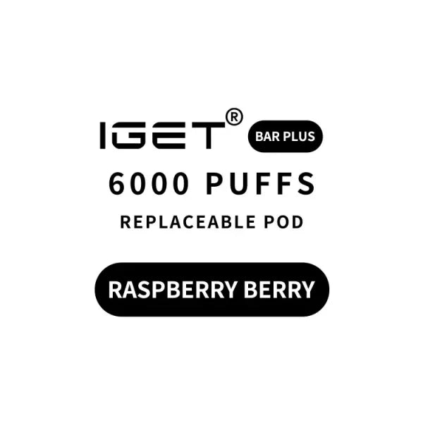 IGET BAR PLUS Prefilled Pod 6000puffs