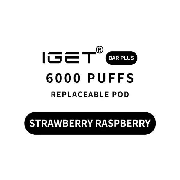 IGET BAR PLUS Prefilled Pod 6000puffs