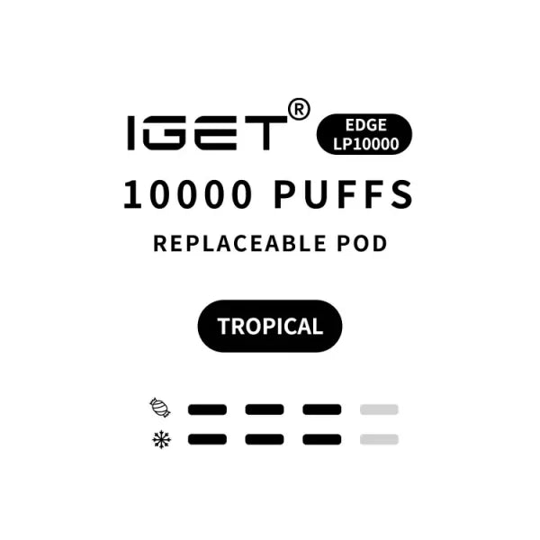 IGET EDGE 10000puffs - Pod