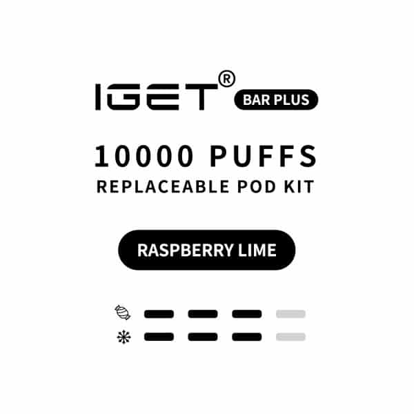 IGET BAR PLUS Prefilled Pod 10000puffs