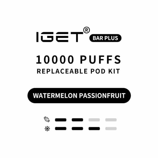 IGET BAR PLUS Prefilled Pod 10000puffs