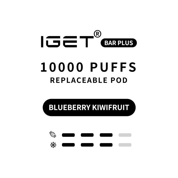 IGET BAR PLUS Prefilled Pod 10000puffs