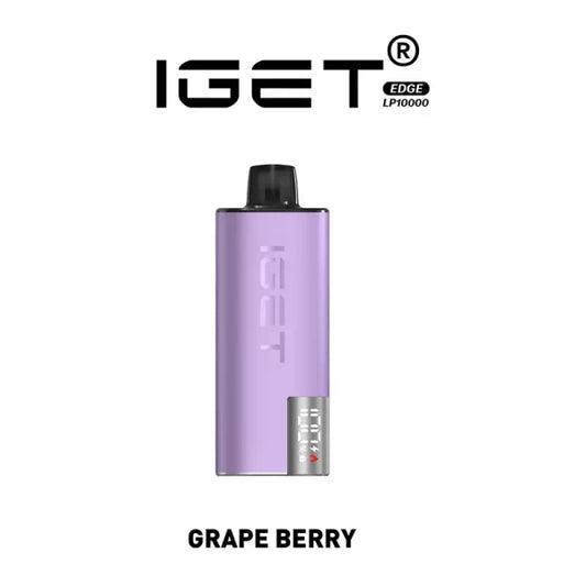 IGET EDGE Kit 10000puffs - Grape Berry