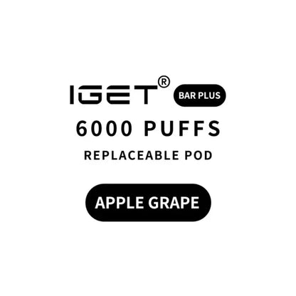 IGET BAR PLUS Prefilled Pod 6000puffs
