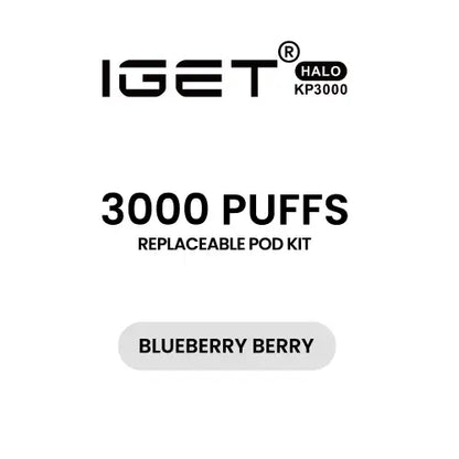 IGET Halo 3000puffs - Kit