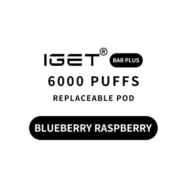 IGET BAR PLUS Prefilled Pod 6000puffs