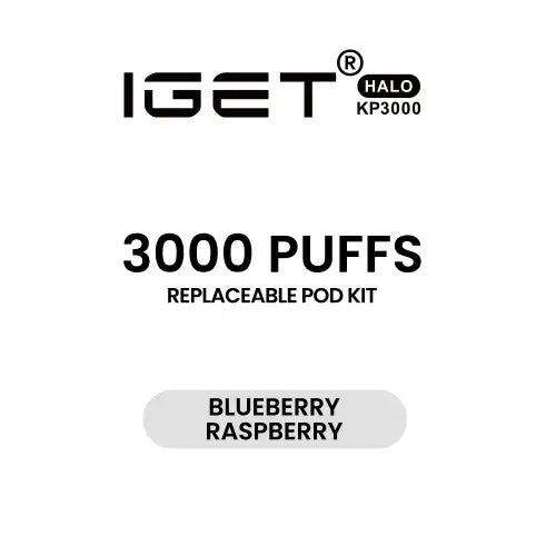IGET Halo 3000puffs - Kit
