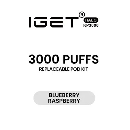 IGET Halo 3000puffs - Kit