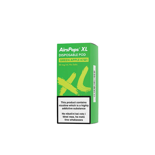 AIRSCREAM AirsPops XL Pod - Apple Kiwifruit (previously Green Apple Kiwi)