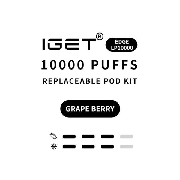IGET EDGE 10000puffs - Kit