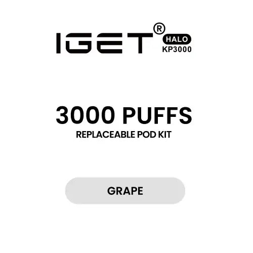 IGET Halo 3000puffs - Kit