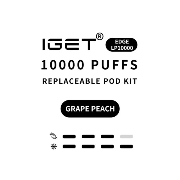 IGET EDGE 10000puffs - Kit