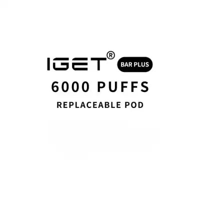 IGET BAR PLUS Prefilled Pod 6000puffs