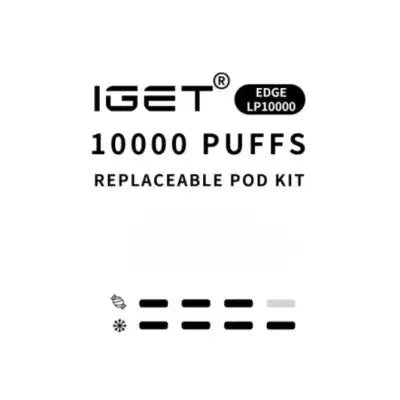 IGET EDGE 10000puffs - Kit