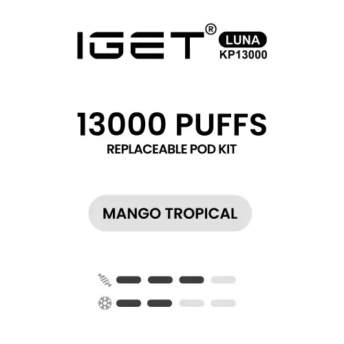 IGET Luna 13000puffs- Kit