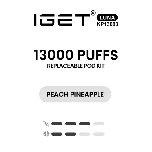 IGET Luna 13000puffs- Kit