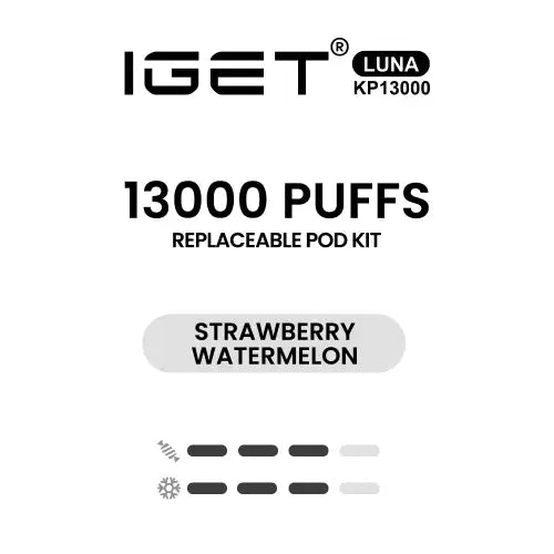 IGET Luna 13000puffs- Kit