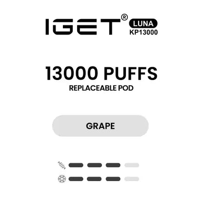 IGET Luna 13000puffs- Pod