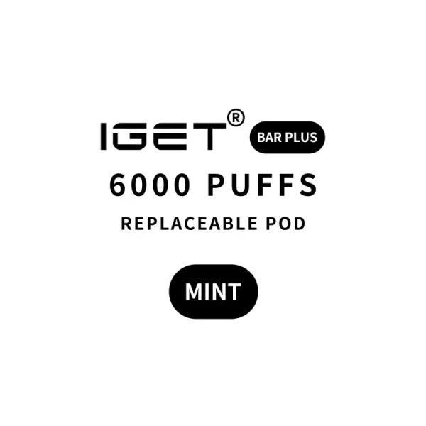 IGET BAR PLUS Prefilled Pod 6000puffs