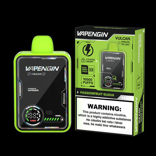 Vulcan - Passionfruit Guava 10000puffs