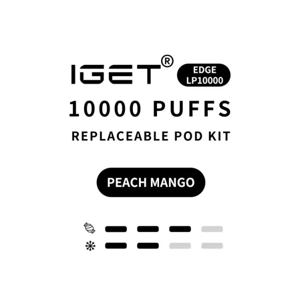 IGET EDGE 10000puffs - Kit