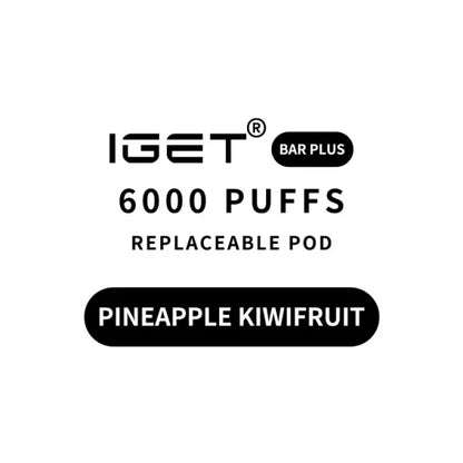 IGET BAR PLUS Prefilled Pod 6000puffs