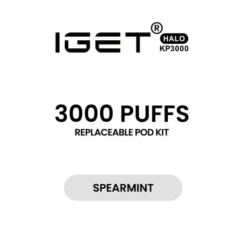 IGET Halo 3000puffs - Kit