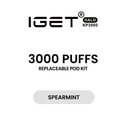 IGET Halo 3000puffs - Kit