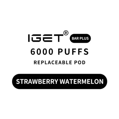 IGET BAR PLUS Prefilled Pod 6000puffs