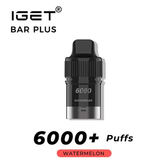 IGET BAR PLUS Prefilled Pod 6000puffs - Watermelon