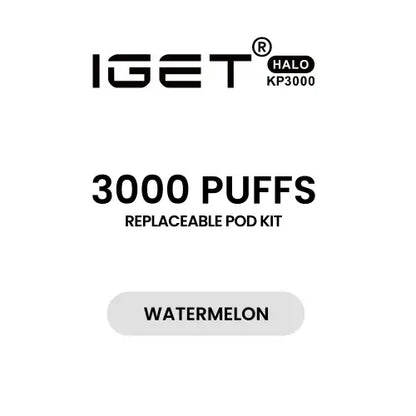 IGET Halo 3000puffs - Kit