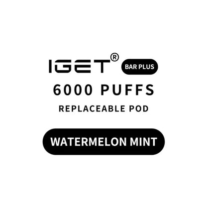 IGET BAR PLUS Prefilled Pod 6000puffs